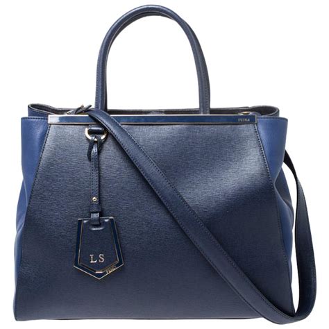 2jours fendi blue|2jours tote.